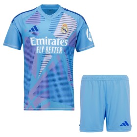 Real Madrid Brankářské Domácí 2024-25 - Dětské Fotbalové Dresy (S/S)
